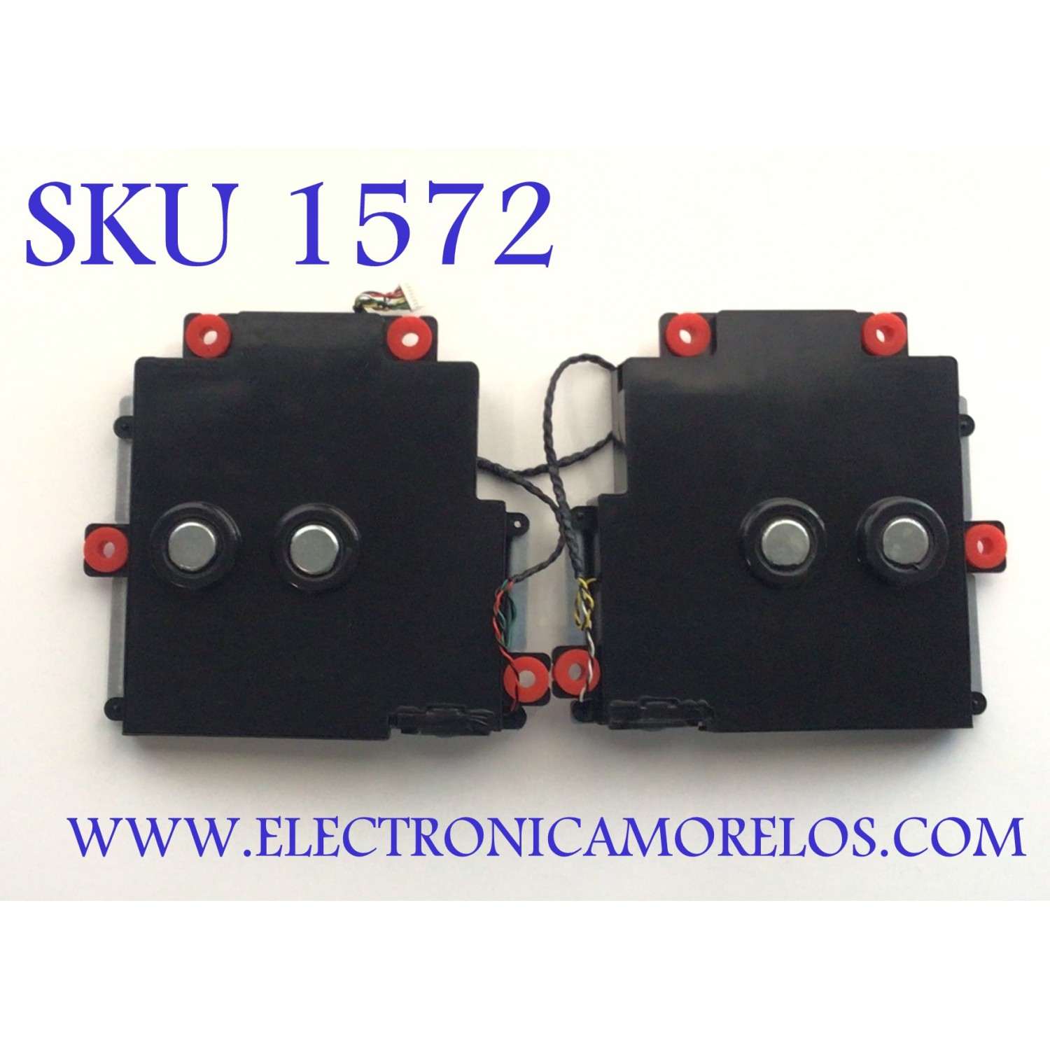 KIT DE BOCINAS ( 2 PZ ) PARA MONITOR 